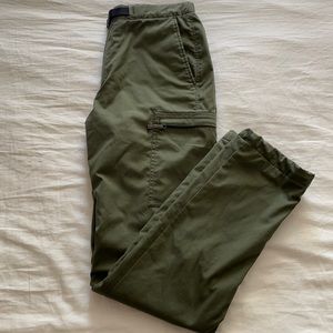 Uniqlo HeatTech lined bungee pants